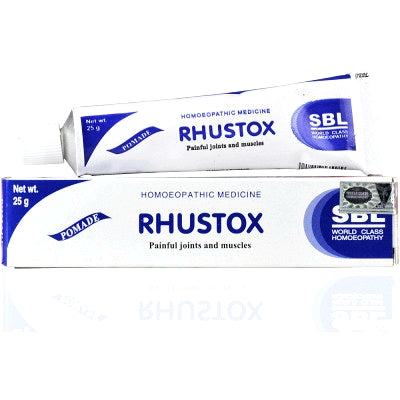Pomade Rhus Tox Ointment SBL (25g) - The Homoeopathy Store