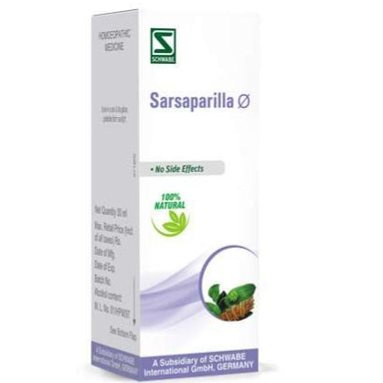 Sarasaprilla Q 30 ml Schwabe - Dr. Willmar Schwabe India- The Homoeopathy Store