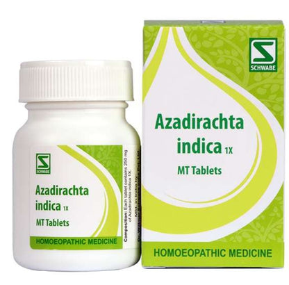 Azadirachta indica 1X tabs - The Homoeopathy Store