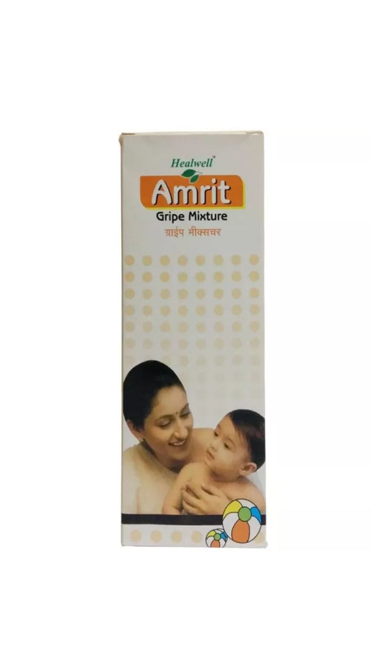 Amrit Gripe Mixture (200ml) Healwell - The Homoeopathy Store