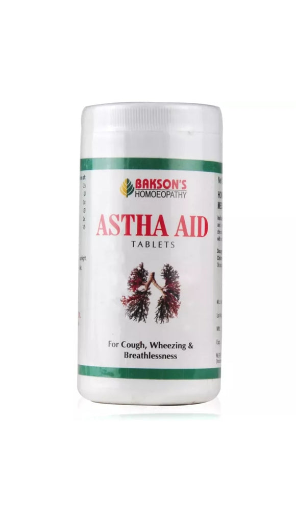 Astha Aid Tab (200Tabs) - The Homoeopathy Store