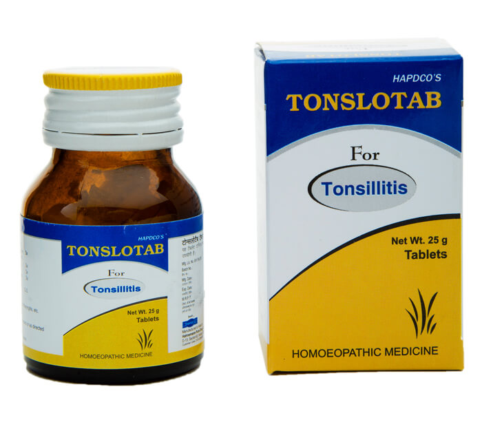 Tonslotab Tablets HAPDCO - HAPDCO- The Homoeopathy Store