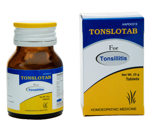 Tonslotab Tablets HAPDCO - The Homoeopathy Store