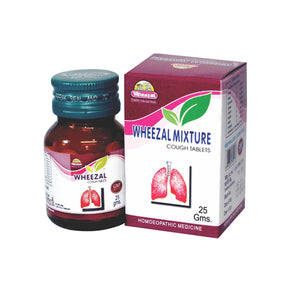 Wheezal Mixture Cough Tablets - The Homoeopathy Store