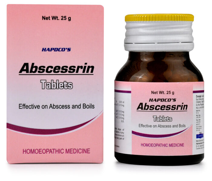 ABSCESSRIN TABLETS - HAPDCO- The Homoeopathy Store