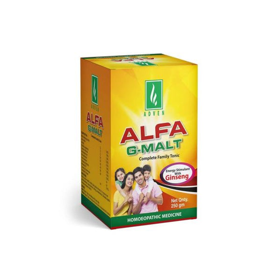 Adven Alfa-G Malt 250 gm - Adven- The Homoeopathy Store