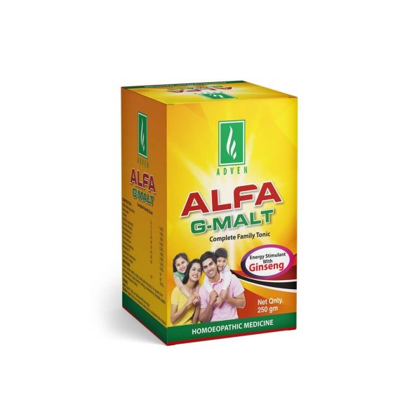 Adven Alfa-G Malt 250 gm - The Homoeopathy Store