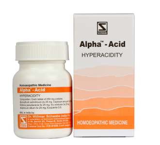 Alpha Acid - Dr. Willmar Schwabe India- The Homoeopathy Store