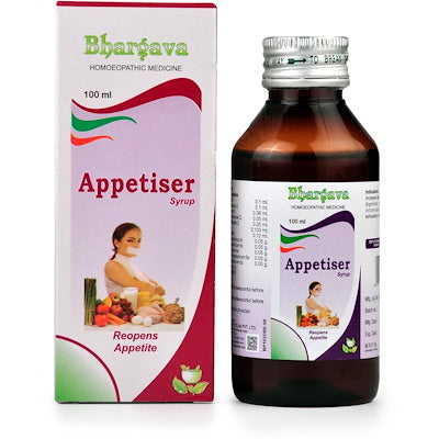 Appetiser Syrup (100ml) Bhargava - Bhargava Phytolabs- The Homoeopathy Store