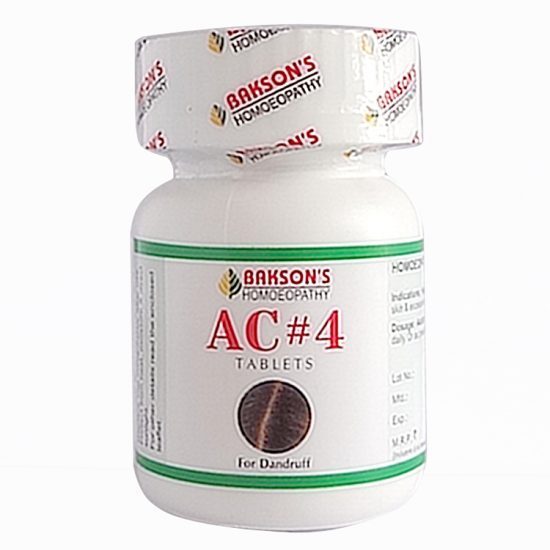 AC-4 tabs Bakson - The Homoeopathy Store
