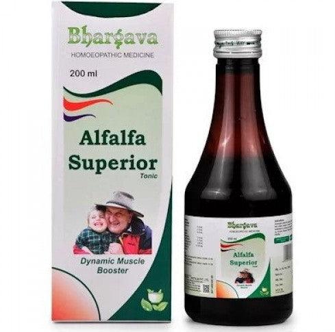 Alfalfa Superior Tonic (200ml) Bhargava - Bhargava Phytolabs- The Homoeopathy Store