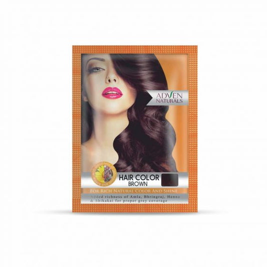 Adven Naturals Brown Hair Color Adven - Adven- The Homoeopathy Store