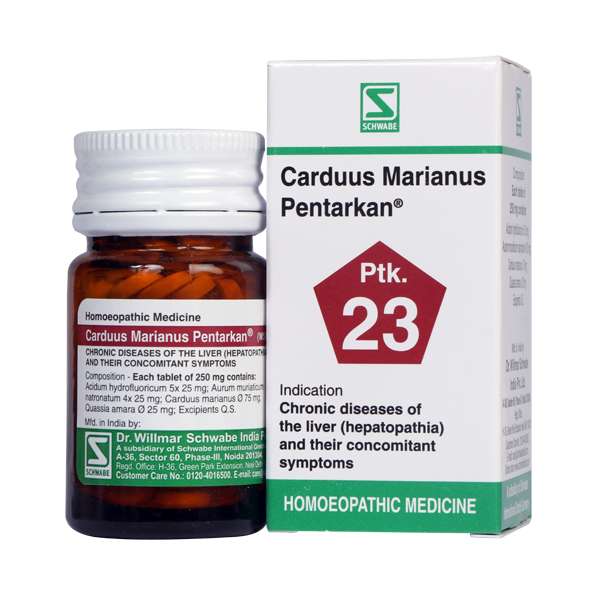 Carduus Marianus Pentarkan (Ptk-23) - Dr. Willmar Schwabe India- The Homoeopathy Store