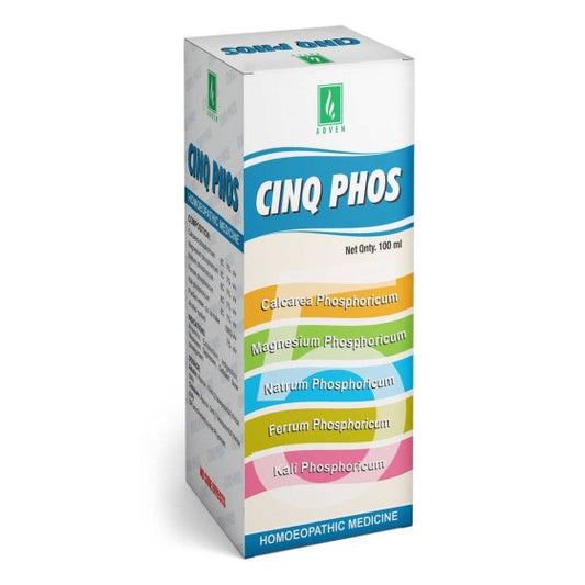 Cinq Phos Syrup 100ml - Adven- The Homoeopathy Store