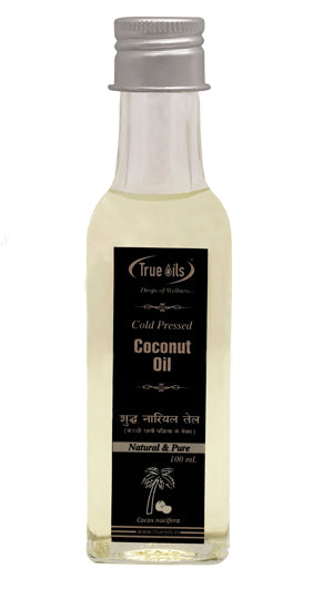 True Oils Coconut Oil 100ml - True Oils- The Homoeopathy Store