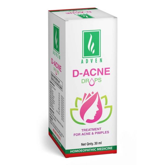 D-Acne Drops Adven - Adven- The Homoeopathy Store