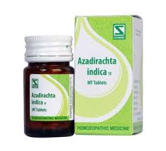 Azadirachta indica 1X tabs - Dr. Willmar Schwabe India- The Homoeopathy Store