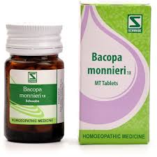 Bacopa Monnieri 1x tabs - Dr. Willmar Schwabe India- The Homoeopathy Store