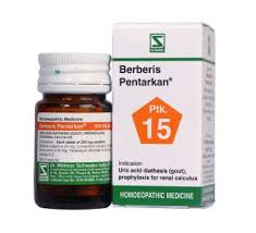 Berberis Pentarkan ( Ptk-15) - Dr. Willmar Schwabe India- The Homoeopathy Store