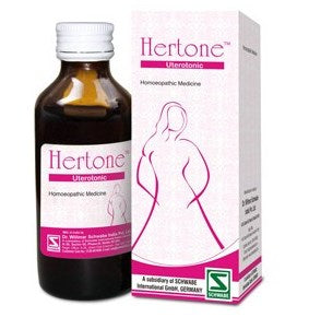 Hertone Syrup Uterotonic - Dr. Willmar Schwabe India- The Homoeopathy Store