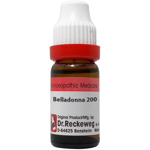 Belladonna 200CH Dr. Reckeweg 11 ml - The Homoeopathy Store