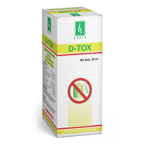 D-Tox Drops Adven - Adven- The Homoeopathy Store