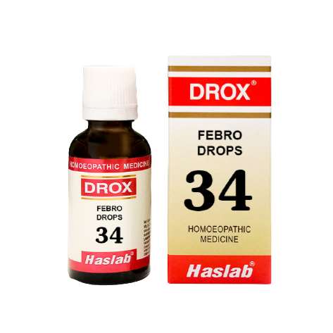 DROX 34 Febro HSL - HSL Haslab- The Homoeopathy Store