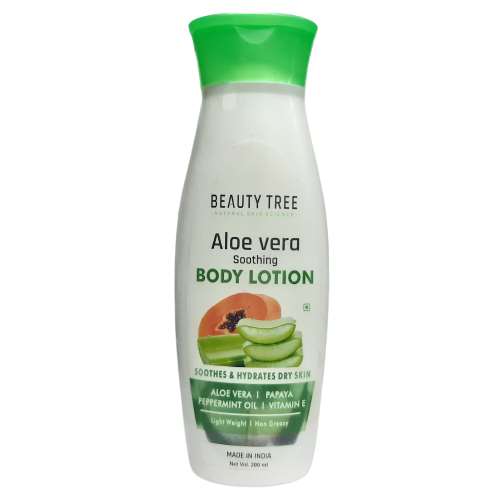 Beauty Tree Aloe Vera Soothing Body Lotion 200 ml - Beauty Tree- The Homoeopathy Store