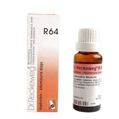 Dr. Reckeweg R 64 Albuminuria Drop - Dr. Reckeweg- The Homoeopathy Store