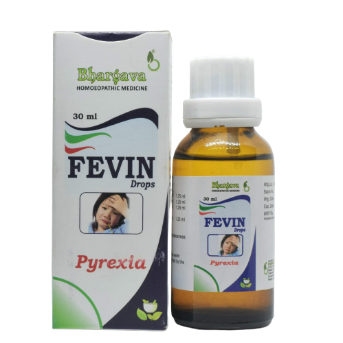 Fevin Drops Bhargava - Bhargava Phytolabs- The Homoeopathy Store