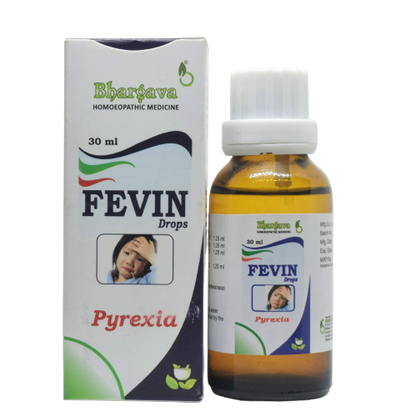 Fevin Drops Bhargava - Bhargava Phytolabs- The Homoeopathy Store