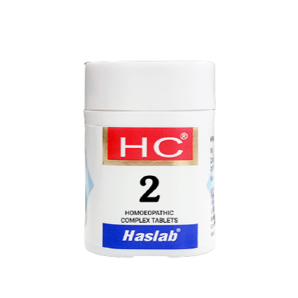 HSL HC 2 Aesculus Complex tabs - HSL Haslab- The Homoeopathy Store