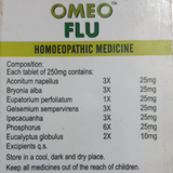 Omeo Flu tablets Bjain 25 gram - The Homoeopathy Store