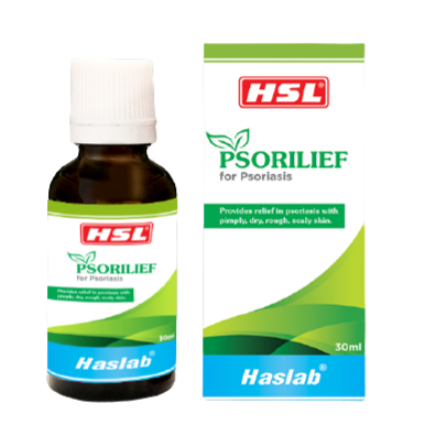 HSL Psorilief Drops - HSL Haslab- The Homoeopathy Store