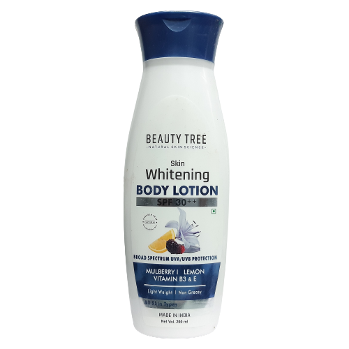 Beauty Tree Skin Whitening Body Lotion SPF 30 - Beauty Tree- The Homoeopathy Store