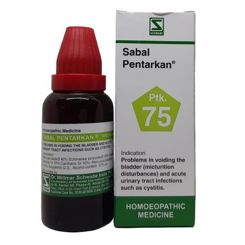 Sabal Pentarkan (Ptk-75) Schwabe - The Homoeopathy Store