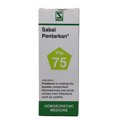 Sabal Pentarkan (Ptk-75) Schwabe - Dr. Willmar Schwabe India- The Homoeopathy Store