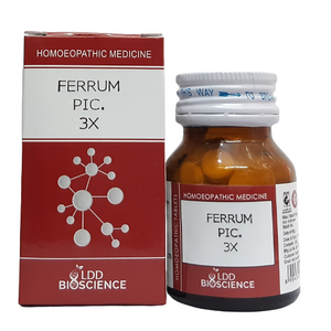 Ferrum Picrata 3X LDD BIOSCIENCE - The Homoeopathy Store