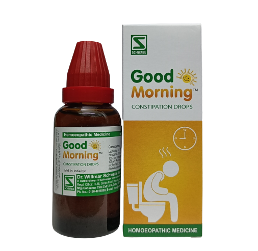 Good Morning Constipation Drops - Dr. Willmar Schwabe India- The Homoeopathy Store