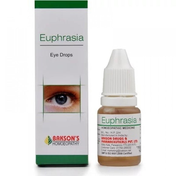 Euphrasia Eye Drops Bakson - The Homoeopathy Store