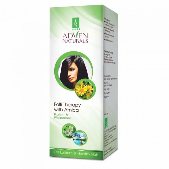 Adven Naturals Folli Therapy Hair Oil - The Homoeopathy Store