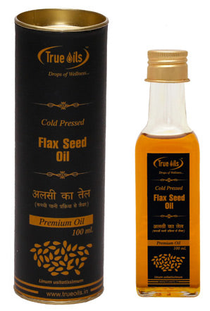 True Oils Flax Seed Oil 100ml - True Oils- The Homoeopathy Store