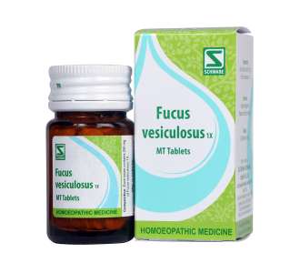 Fucus vesiculosus 1x tabs - Dr. Willmar Schwabe India- The Homoeopathy Store