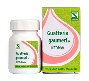 Guatteria Gaumeri 1x Tablets Schwabe - The Homoeopathy Store