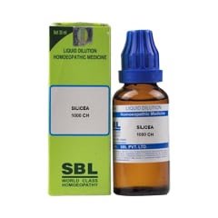 Silicea 1M SBL 30 ml - SBL- The Homoeopathy Store