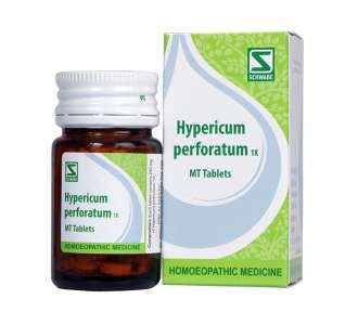 Hypericum perforatum 1x MT tabs - Dr. Willmar Schwabe India- The Homoeopathy Store