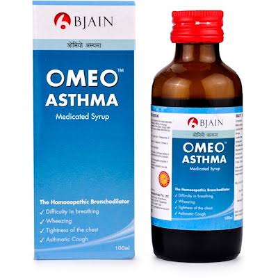 Omeo Asthma syrup - Bjain- The Homoeopathy Store