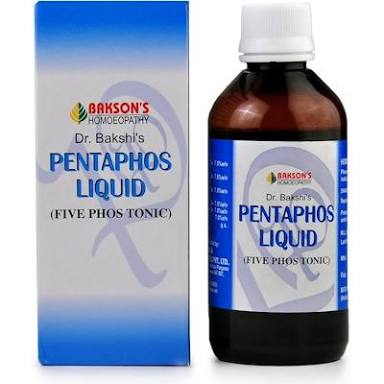 Pentaphos syrup Bakson - Bakson- The Homoeopathy Store