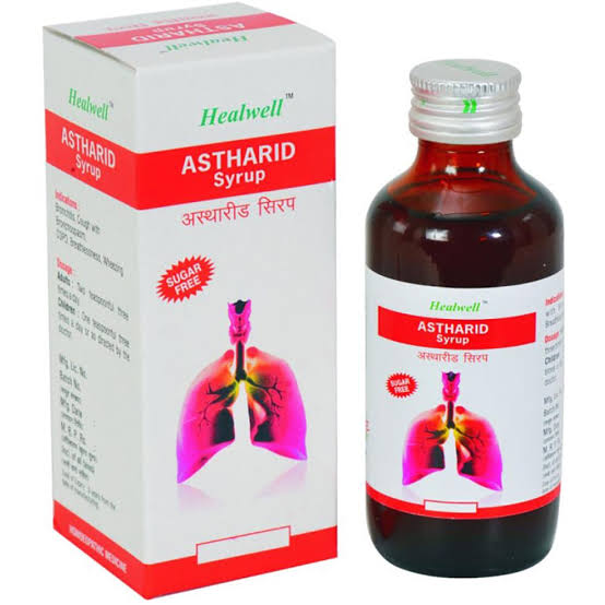 Astharid Syrup Healwell - The Homoeopathy Store