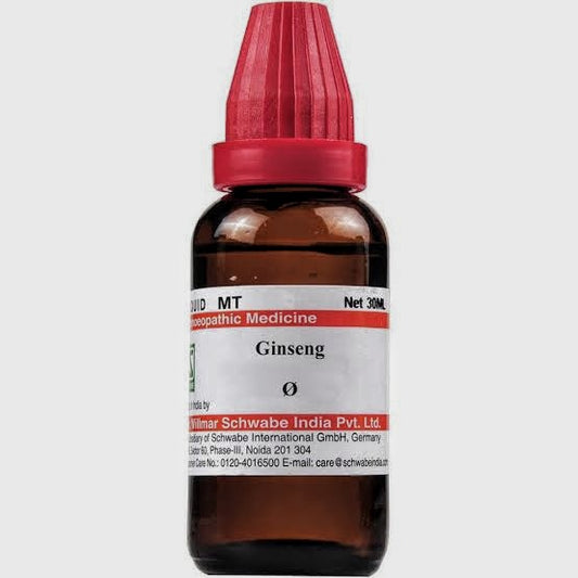 Ginseng Q 30 ml WSI - Dr. Willmar Schwabe India- The Homoeopathy Store